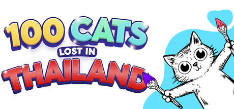 泰国失踪的 100 只猫咪寻找与涂色/100 Cats Lost in Thailand Find & Color